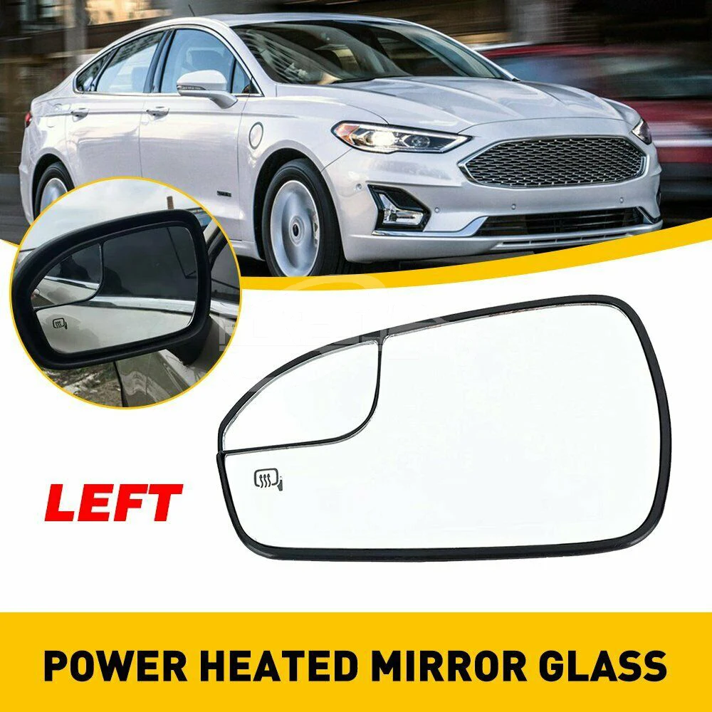 POKESS Parts DS7Z17K707F DS7317T675BD Left Rear View Mirror Glass for ... — 3