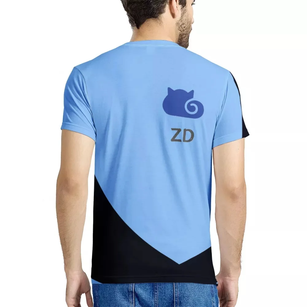 Polynesian Micronesia Guam Chuuk Logo Printed Custom Made Men's T-shirt  Plus Size Loose Lightweight T Shirt Summer Dropshipping