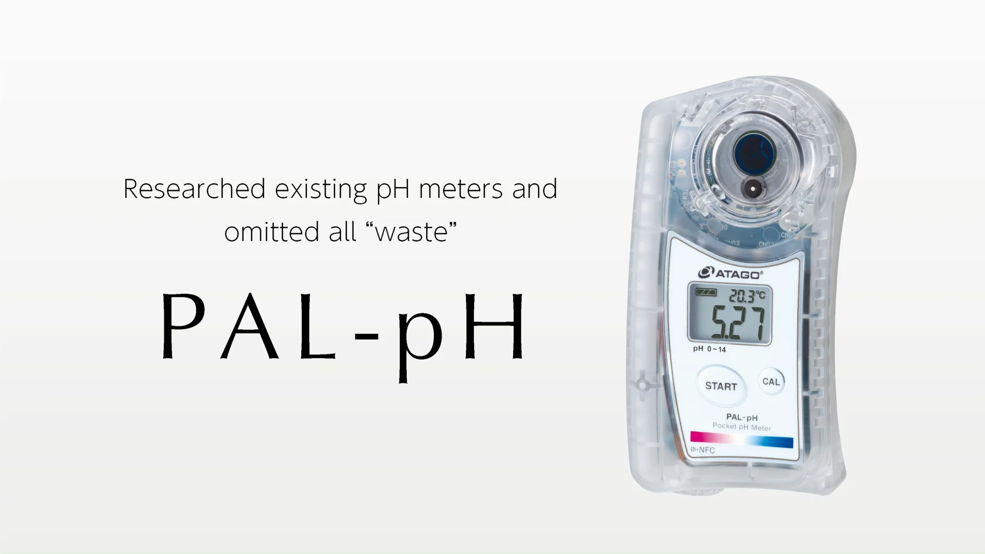 ATAGO PAL-PH Digital Hand-Held Ph Meter for Food & Beverage