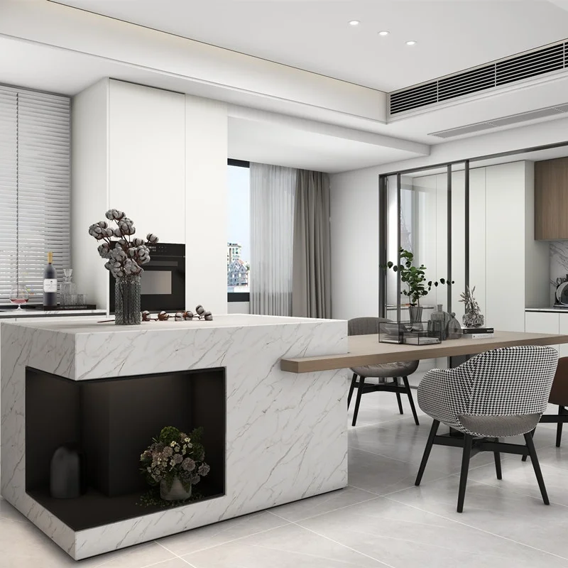 Foshan Source Factory's Modern One Door Walk-In Bedroom Wine Cabinet Customized Egger Wardrobe Living Room Hong Kong TV Cabinet
