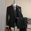 8069 Noir (costume + gilet + pantalon)