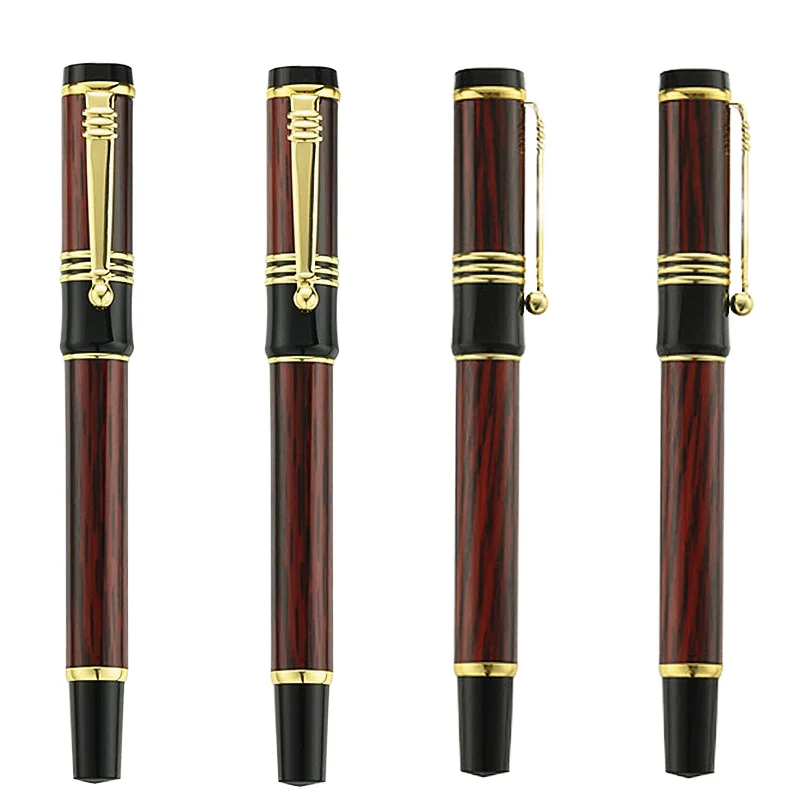 Ручка перьевая с чернилами, роскошный металлический карандаш в подарочной коробке и тоуте, маленький подарок для бизнеса и свадьбы