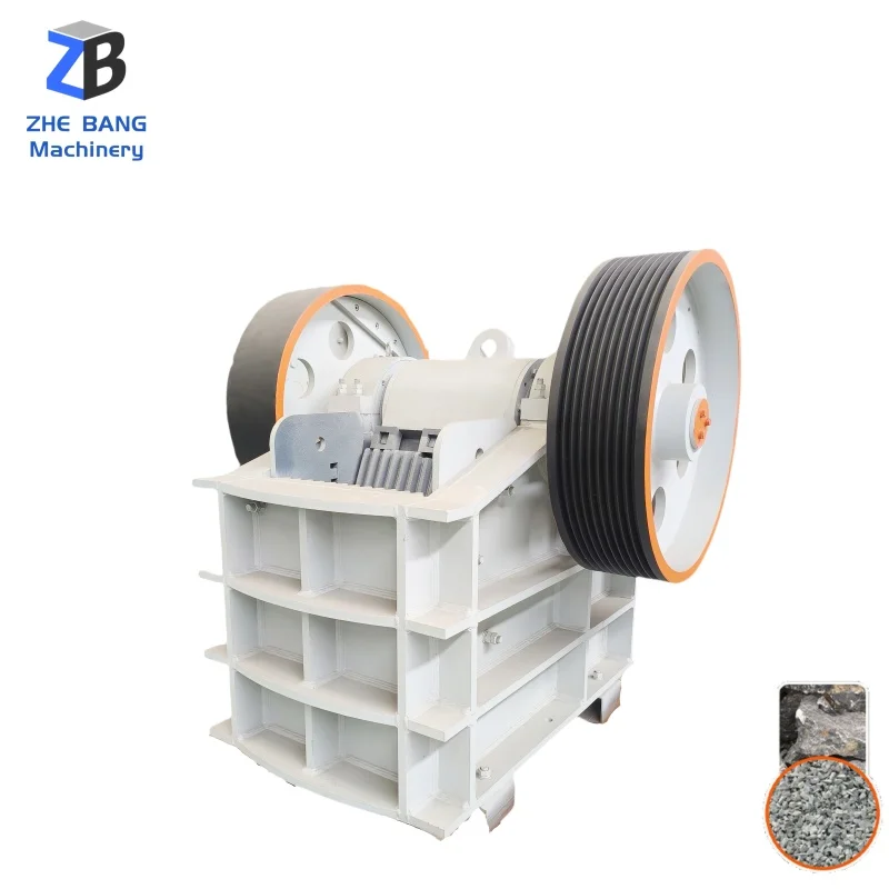 High Quality Concrete Crushing Recycling Machine Rock Gold Ore Jaw Crusher Machine Asphalt Small Jaw Crusher