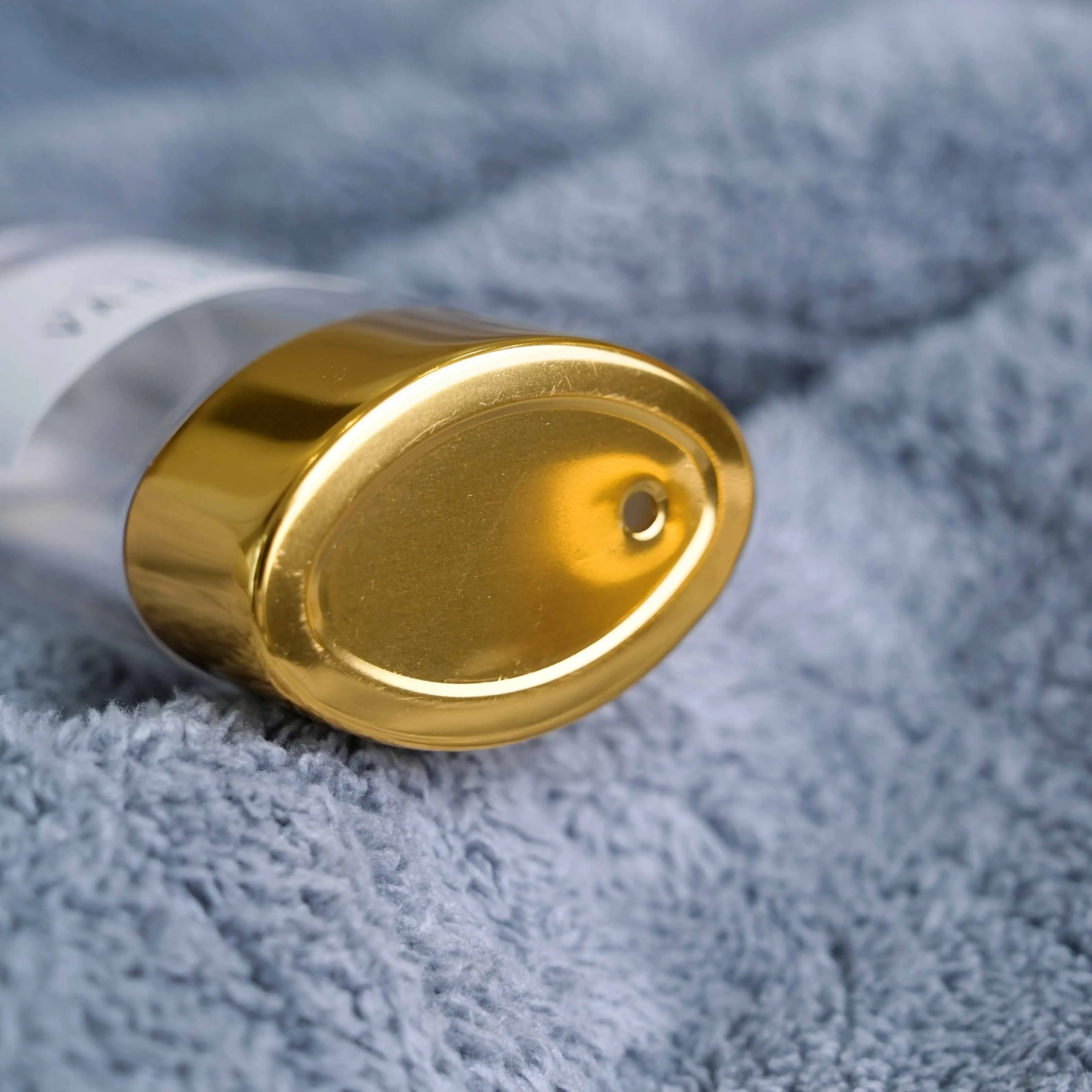 Fancy Recycle Ecopackaging Pcr Pe Facial Cleanser Shampoo Flat Bottle