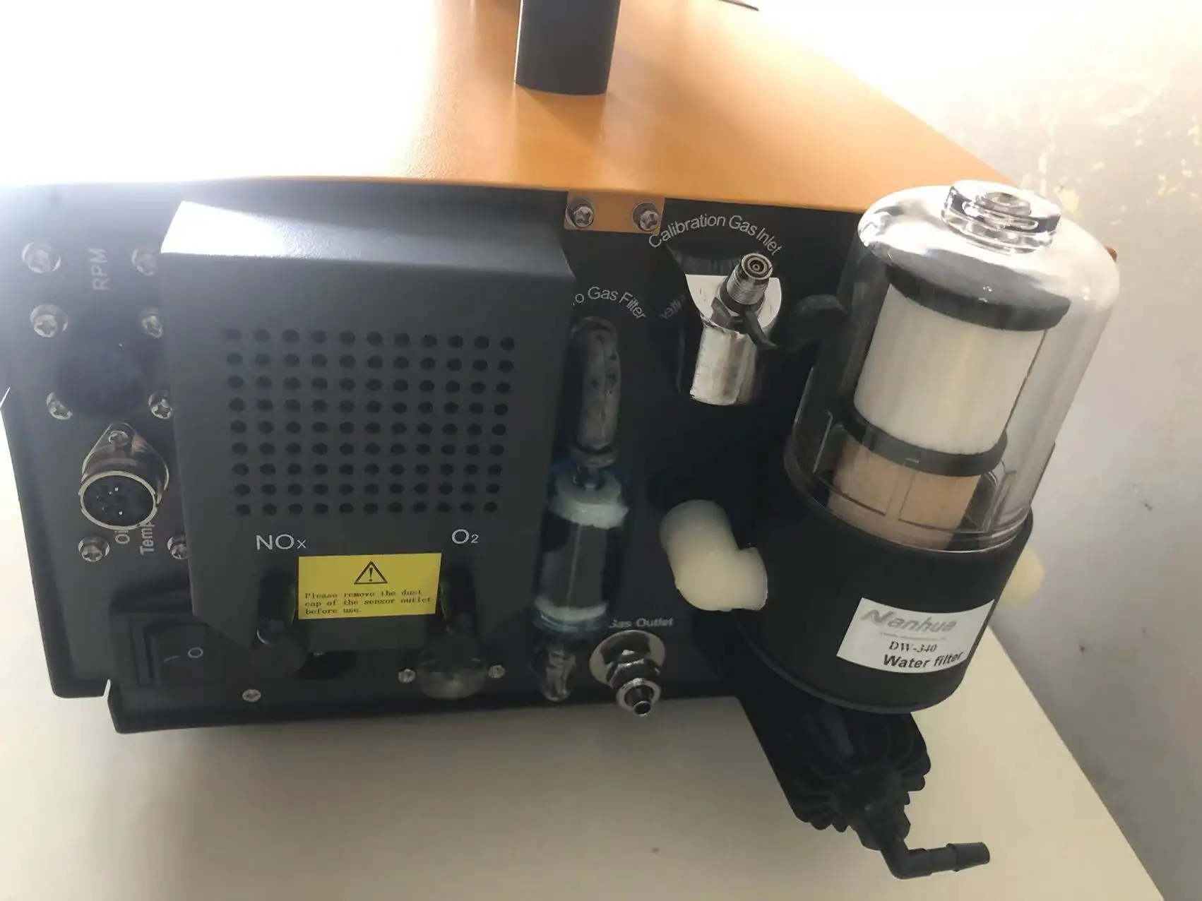 Автомобильный анализатор выхлопных газов NHA-406 использования NHA406 для HC CO CO2 O2 NHA-406EN автомобильного детектора объема дымовых отходов