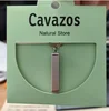 mint necklace card