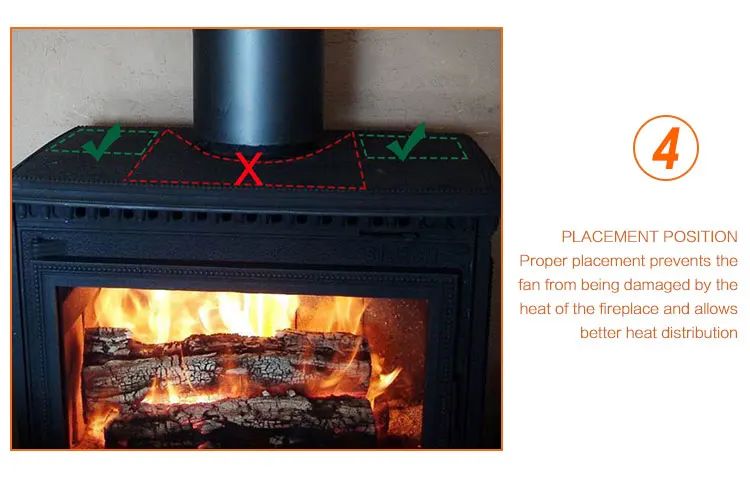 Wholesale Large Airflow Thermoelectric Fan Wood Stove exhaust Fan Heat  Powered Fan From m.alibaba.com
