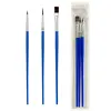 Pack de trois articles en plastique bleu