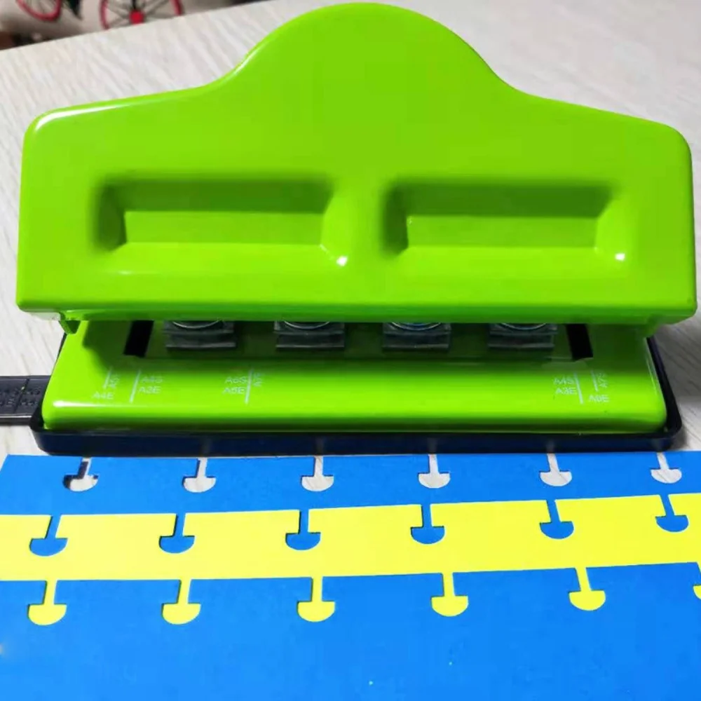Creative Mushroom Hole Punch for H Planner Disc Ring DIY Paper Cutter T-type Puncher Craft Machine Loose Leaf Discbound Book