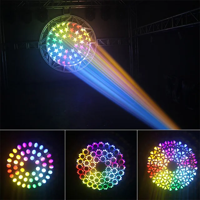 Professional 350w DMX Beam LED Moving Head Lights Night Club Stage Lighting Equipment for Ceiling Decoration