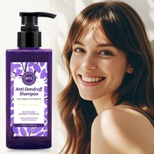 Natural 250Ml Dandruff Shampoo With Plant Extracts Silicone Free Scalp Soothing for Dry, Itchy, Flaky Hair for Men & Women