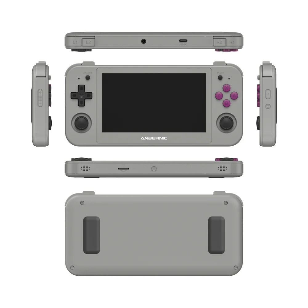 ANBERNIC RG505 グレー Amazon.com: Handheld Game Console Android 12,Unisoc Tiger