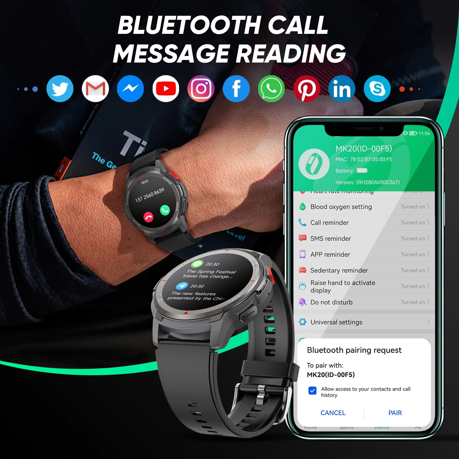 Smartwatch Uomo Impermeabile: Contapassi E Sport - Il Tuo Compagno Di Allenamento Sempre Al Polso