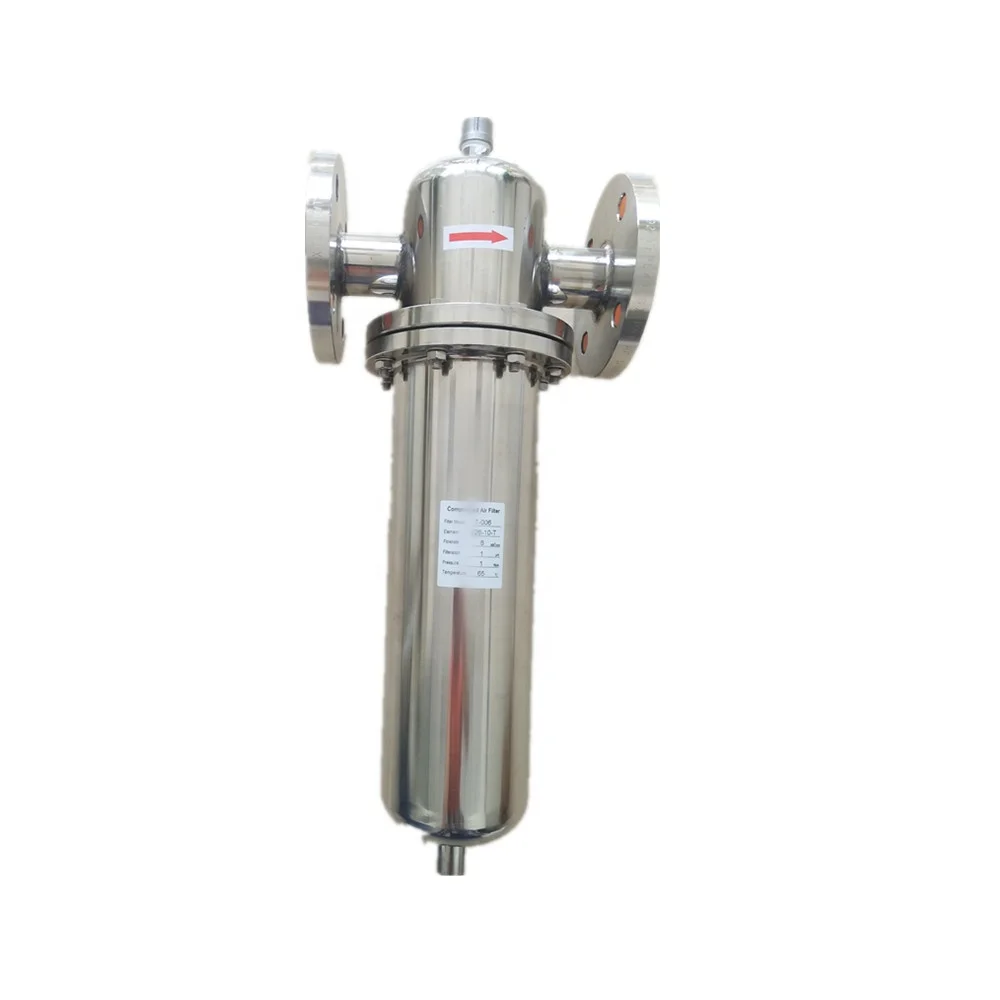 High Efficiency Customized Made 0.01 Micro Industrial Filter for Compressed Air