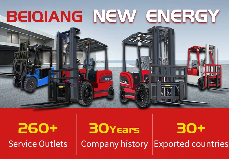 Small Handling Multifunctional Electric Forklift 1.5 Tons