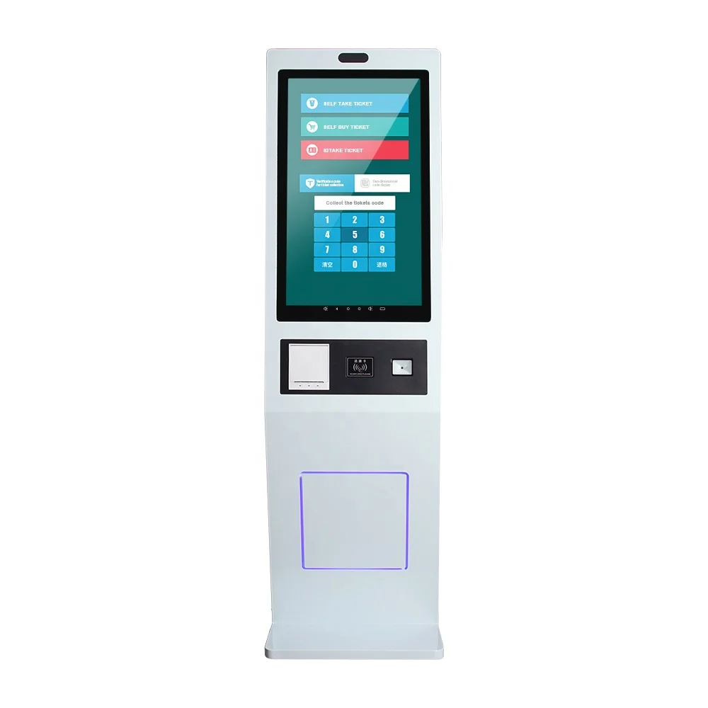 Visign 21.5 32 Inch Pos Printer Self Payment Equipment Qr Scanner Pcap Touch Screen Restaurant Ordering Service Kiosk - Buy Self Service Payment Kioskself Service Kioskself Payment Kiosk Product on Alibaba.com