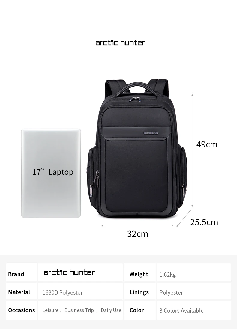 USB Charger Smart Back pack Laptop Backpack Bag Large Capacity Multifunction Waterproof backpacks for travelling mochila
