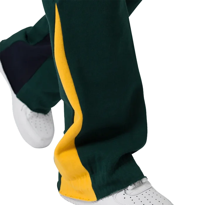 Luxury 100 Cotton Custom Flared Sweatpants Loose Men Flared Jogger