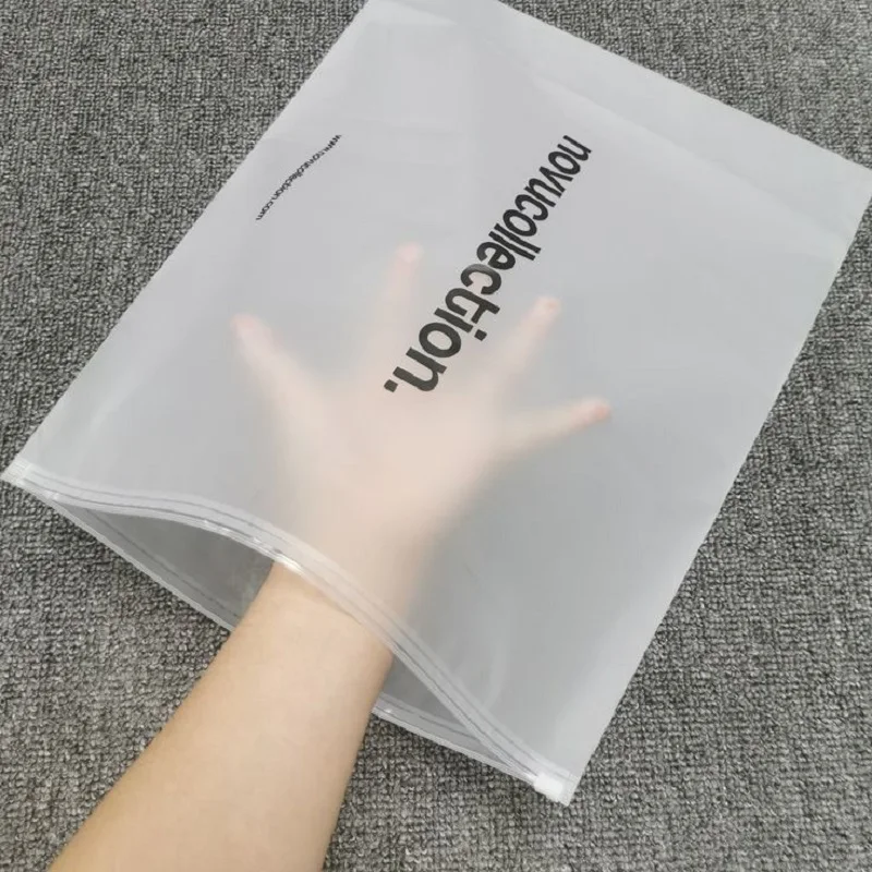 Pe Pvc Plastic Bag Packaging Customized Printed Tshirt Clothes