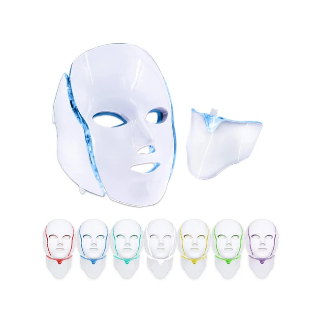 7 Colors Advanced PDT Photon Light Therapy Facial Beauty LED Face Mask