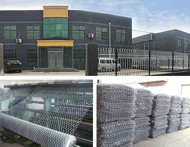 Hexagonal Stone Gabion Wire Mesh / Pvc Coated Gabion Box / Sack Gabion ...