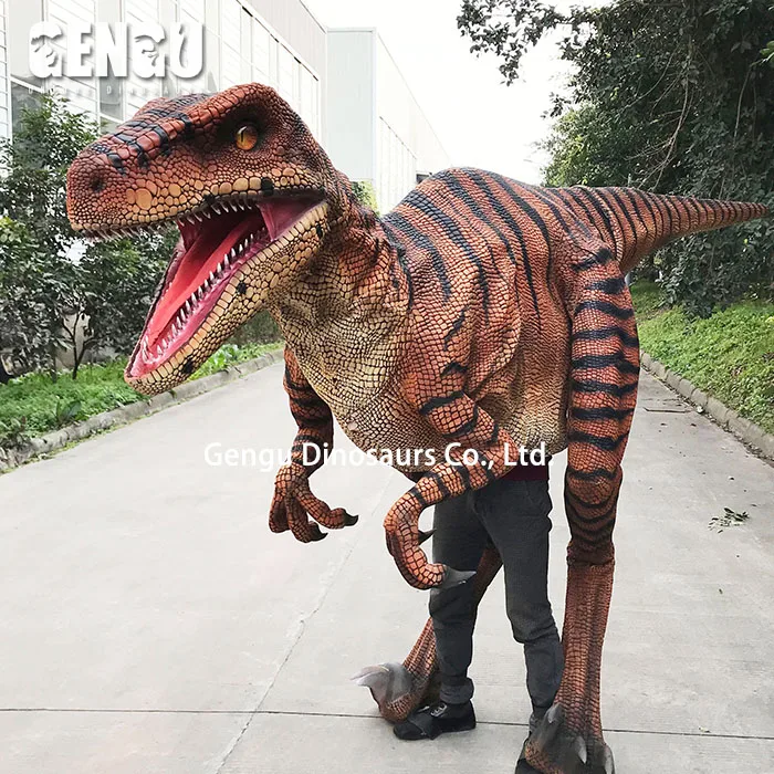 Nouveau matériau costume de Dinosaures Dinosaures mécanique marche Costume  adulte - Chine Costume de dinosaure et mécanique Costume de dinosaure prix