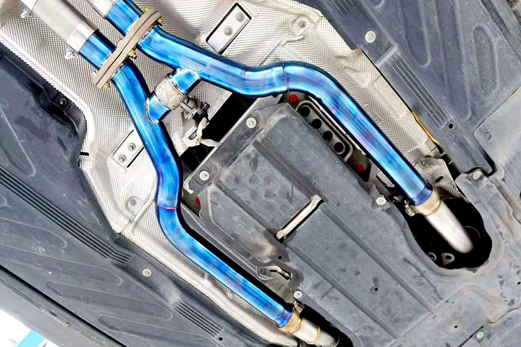 fiber exhaust muffler