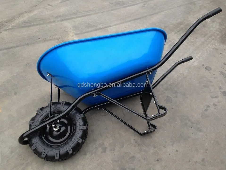 Wheel Barrow For South America Load 150kg 80l 4.008 Inch Pneumatic