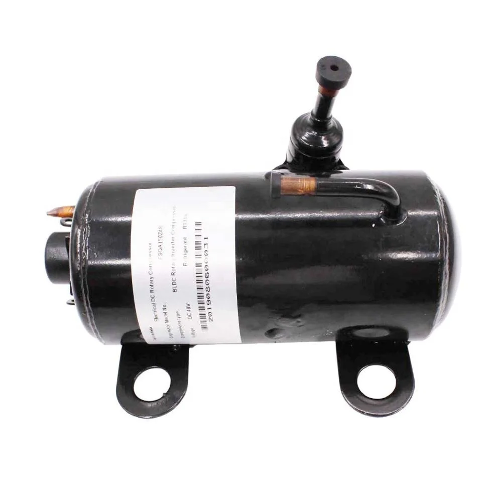Bldc 48v 7000btu Horizontal Rotary Refrigerator Compressor