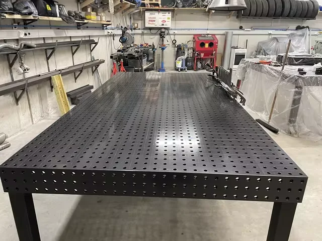 High Quality Cast Iron 3D Welding Table D16 D28 Welding Platform System With Jigs & Fixture