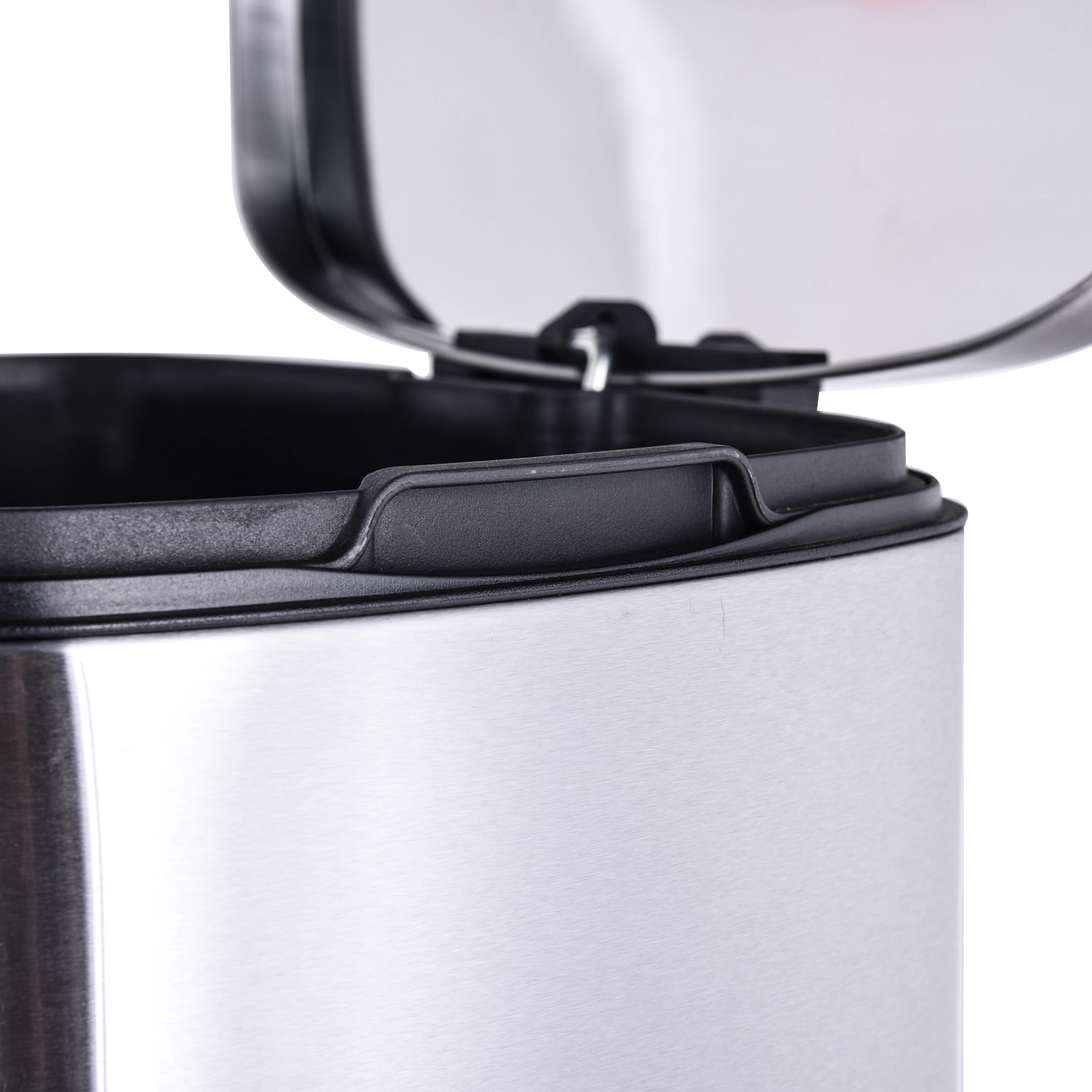 ODM 5L 12L 30L 50L Basics Stainless Steel Rectangular Soft-Close Garbage Bin Step Trash Can Pedal Bin