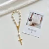 Round cross gold