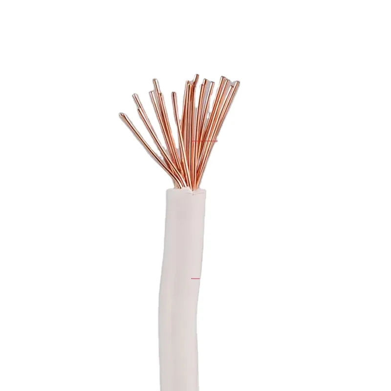 BV Cable aislado de PVC con núcleo de cobre de un solo núcleo 11,5 2,5 4 6 10 milímetros cuadrados Cable de venta directa de fábrica de alta calidad