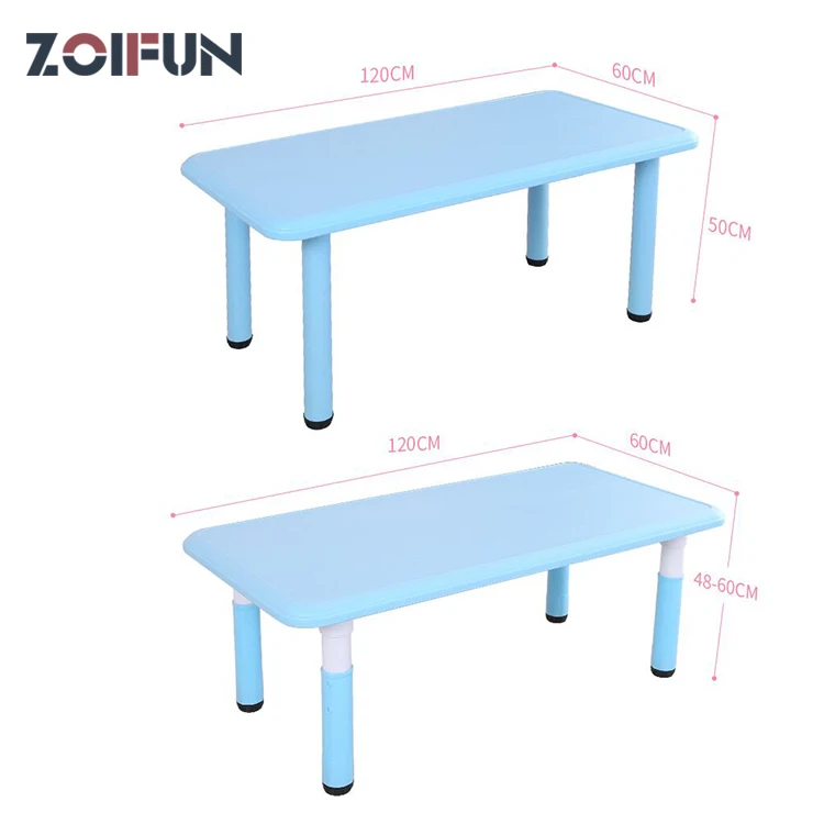 ZOIFUN Set tavolo e sedia per bambini mobili per l'asilo tavoli e