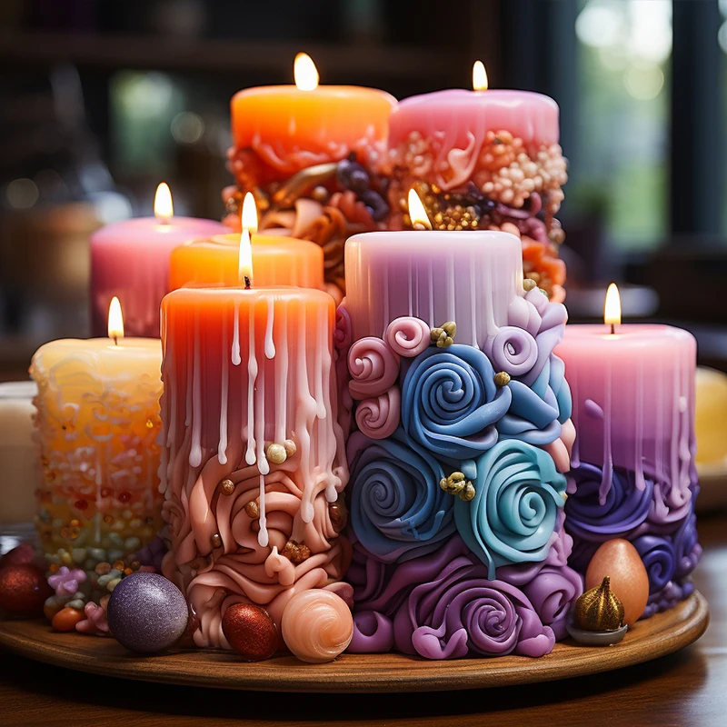 Dumo Custom Silicone Molds For Candle Making Handmade Diy Numerous