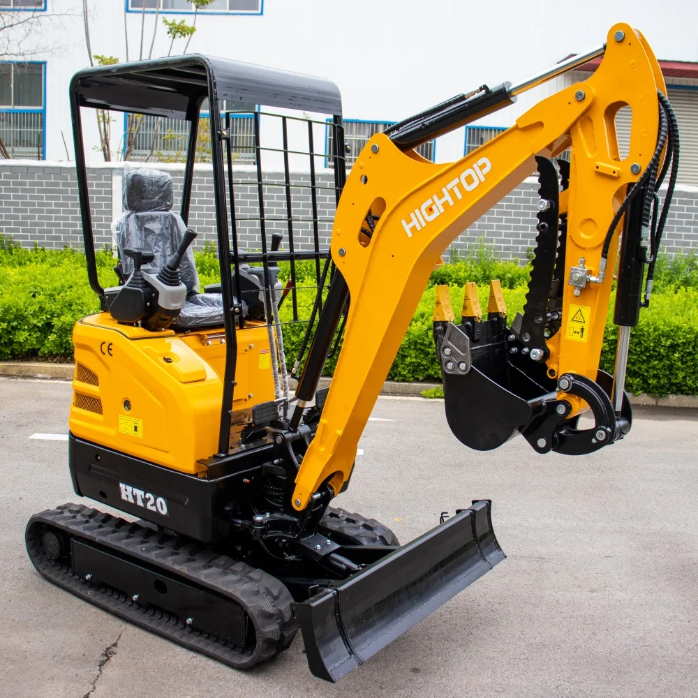 mini escavatore cingolato da 2 tonnellate con motore conforme agli standard EPA ed EURO 5, escavatore per agricoltura, mini escavatore cinese in vendita