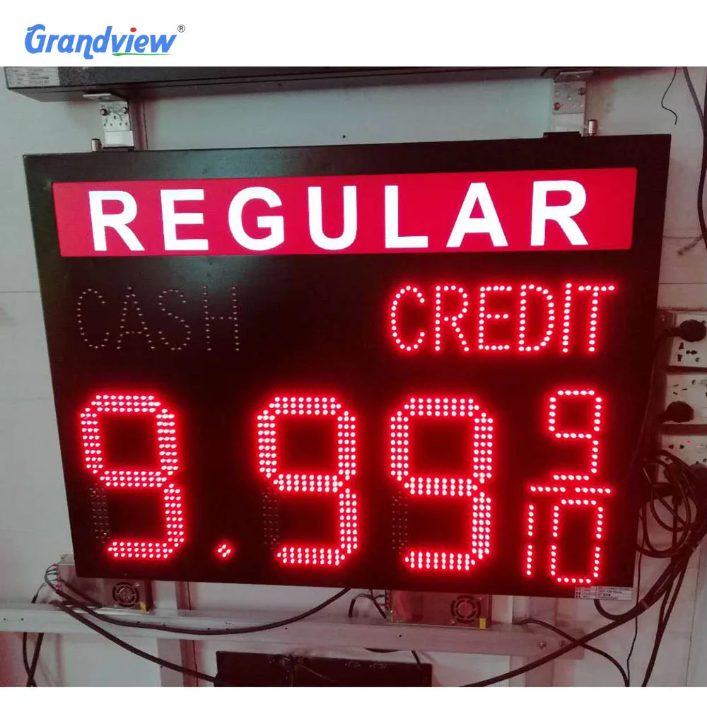 LEDガソリンLEDディスプレイガソリンスタンドパイロンキャノピー電子