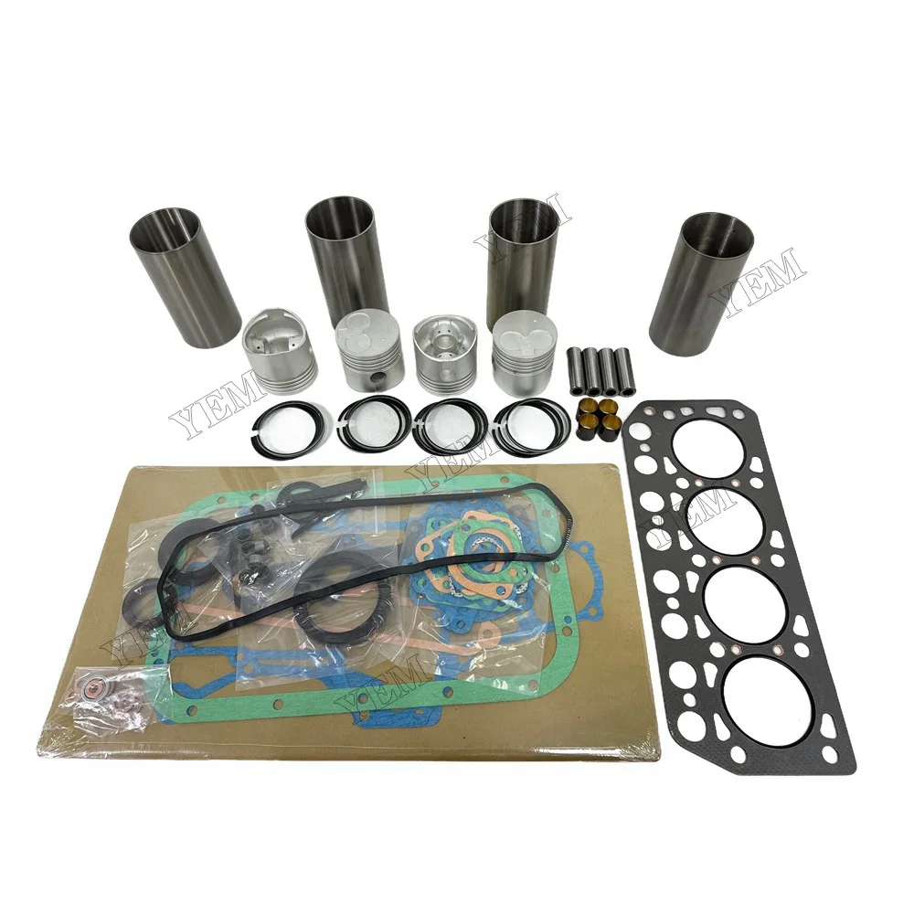 For Mitsubishi K4D Overhaul Kit With Gasket Set Diesel Engine Spare Parts 2