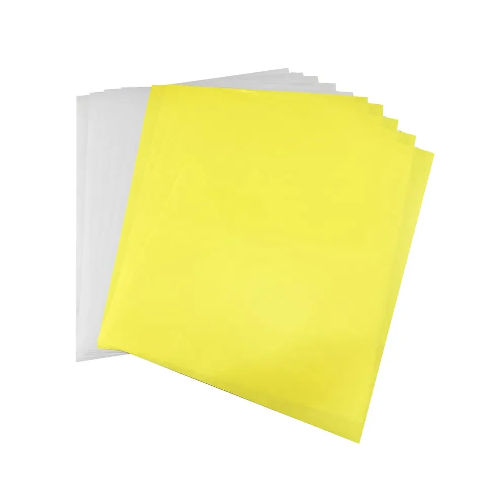 Silicone Coated High Quality PE Coated Paper Large Roll Single-sided Yellow Glassine Release Paper
