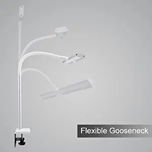 Modern Metal Architect Swing Arm Gooseneck LED Desk Lamp Touch Task Lamp for Drafting Table Electronics Laboratory Jewelry
