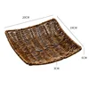 Dark coffee color square small size