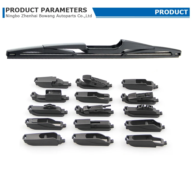 thumbnail image 2 of Shs Rear Wiper Blade For Seat Leon 2012-2019 – Direct Fit Flat Blade (13G) 2 of 3