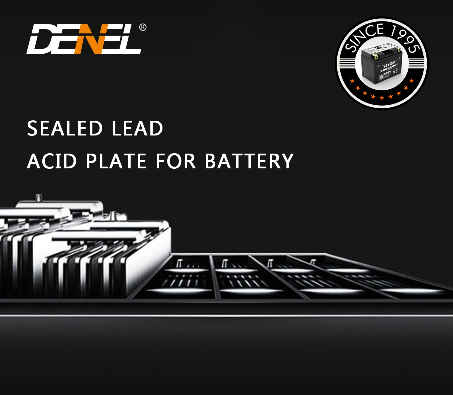 Denel Positive And Negative Plate Lead Acid Battery Dry Cell Plates