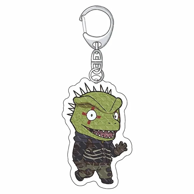 Dorohedoro Kaiman Anime Acrylic Keychain Strap - Horror Cool Metal