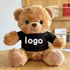 T-shirt orso bruno-nero