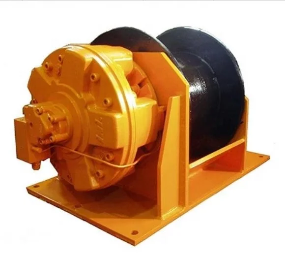 INI Grooved Automatic Safe Fail Brake Drum 15 Ton Hydraulic Winch