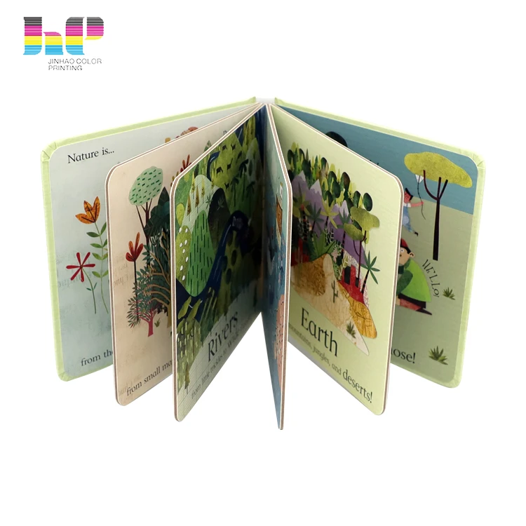 Children Board Book for Kids Learn Word Book Printing Services