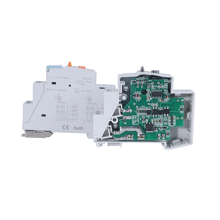 Interruttore Ritardo Scale 16A - Timer 30s-10min, Per Illuminazione Corridoi, DQ001