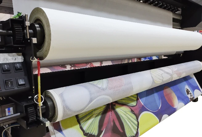 High Speed Industrial Textile Sublimation Printer I3200A1 Thermal Transfer Paper Printer Sublimation Printing Samples for Free