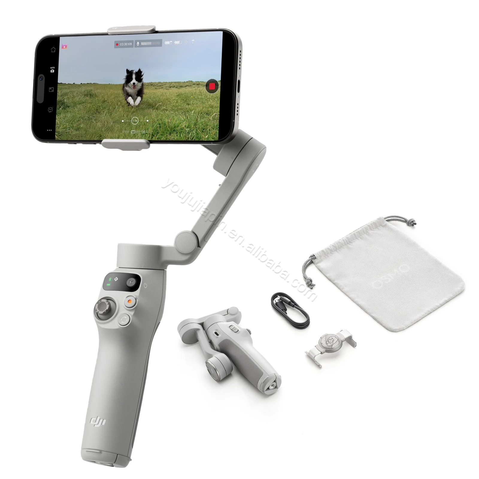 DJI Osmo Mobile 7 最新ハンドヘルドジンバル クイックロール 3軸